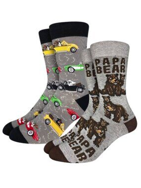 Men's Good Luck Sock Bundle | Designs for Papa | Mix & Match | NWT